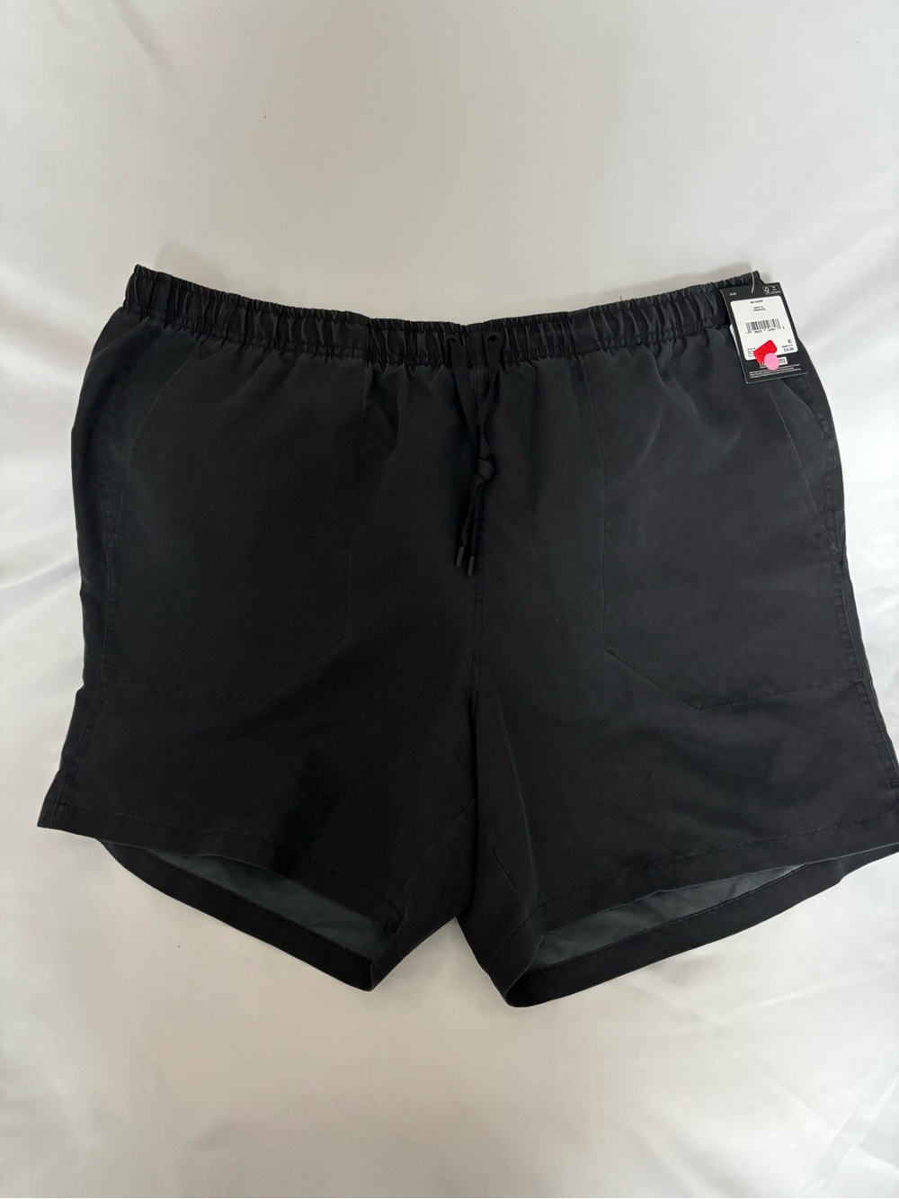 DSG Black Athletic Shorts with Elastic Waist